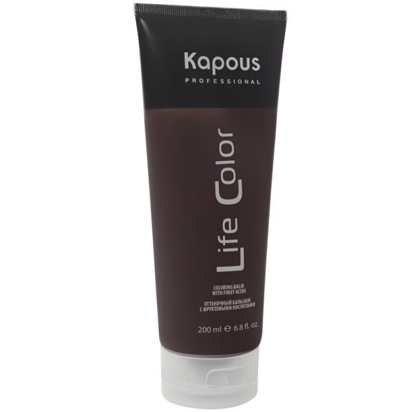 Tinted hair balm "Life Color" sandy Kapous 200 ml